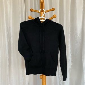 Banana Republic 100% Cashmere Black Hoodie